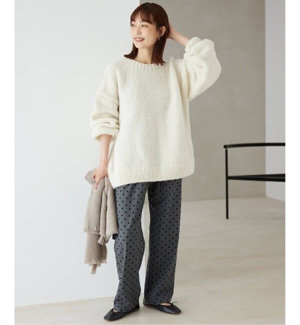 SLOBE IENA「《WEB限定サイズあり/追加2》BONITAS/ボニータス バレエシューズ」|バレエシューズ|