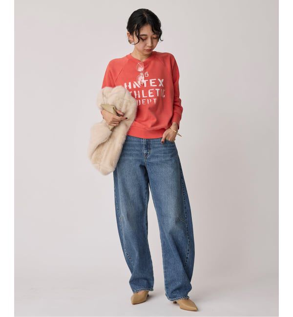 SLOBE IENA「Levi&rsquo;s/リーバイス SLOBE別注 BAGGY DAD BARREL デニムパンツ」|デニム|