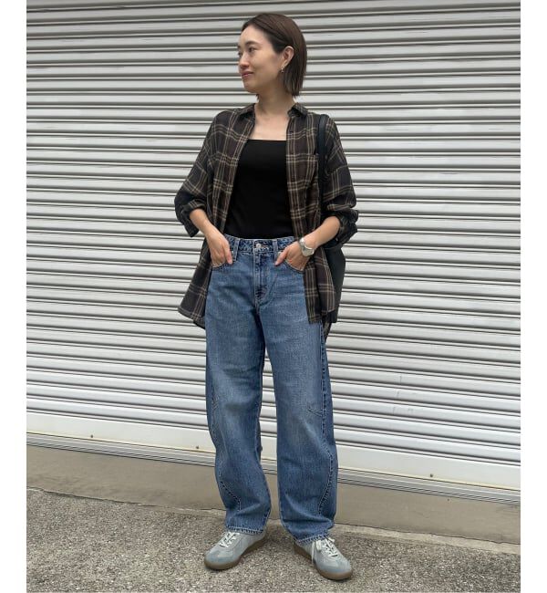 SLOBE IENA「Levi&rsquo;s/リーバイス SLOBE別注 BAGGY DAD BARREL デニムパンツ」|デニム|