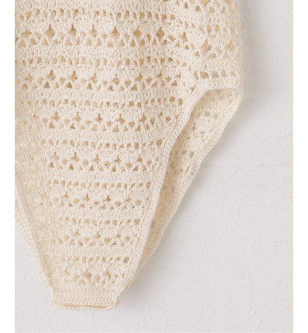 IENA LA BOUCLE「MAYDI/マイディ granny stripe body ニット INVISIBLE」|ニット・セーター|