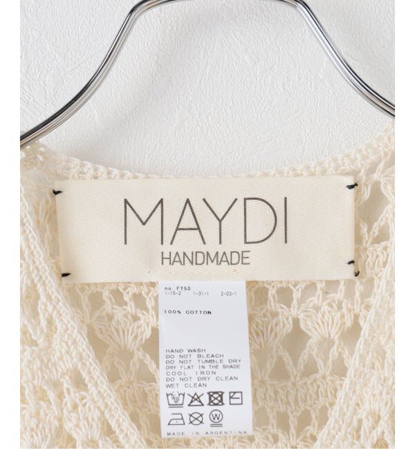 IENA LA BOUCLE「MAYDI/マイディ granny stripe body ニット INVISIBLE」|ニット・セーター|
