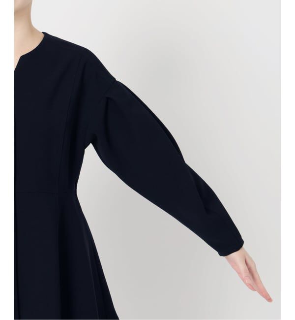 IENA「&NAVY ジョーゼットペプラムブラウス」|シャツ・ブラウス|