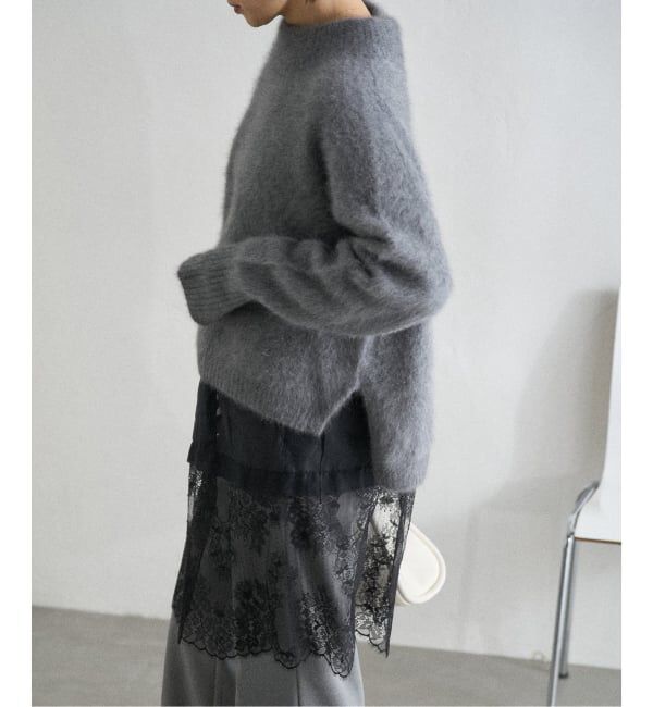 IENA「《追加2》Heriter/エリテ リバーレースキャミソール」|シャツ・ブラウス|