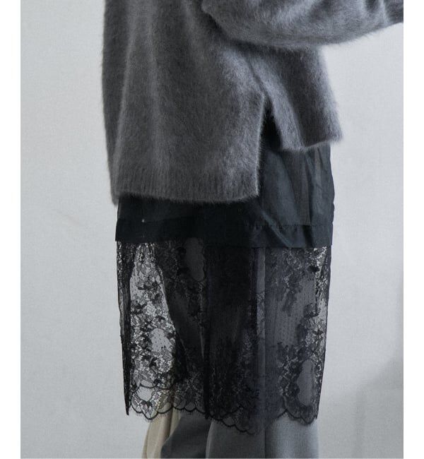 IENA「《追加2》Heriter/エリテ リバーレースキャミソール」|シャツ・ブラウス|