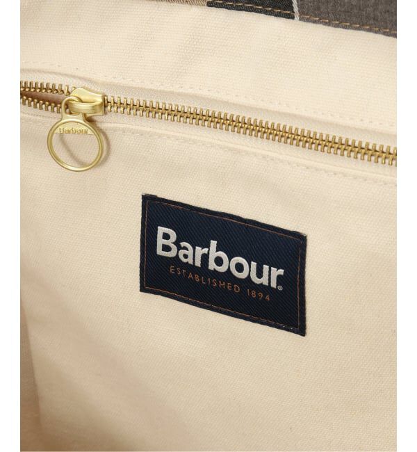 SLOBE IENA「Barbour/バブアー TELFIELD TARTAN TOTE BAG UBA0751TN51/31」|トートバッグ|
