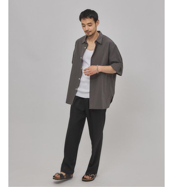 EDIFICE「ETS.MATERIAUX(マテリオ) フレンチワーク ショートスリーブシャツ」|シャツ・ブラウス|