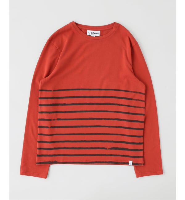 417 EDIFICE「BONNE SUITS Sailor Shirt / セーラーシャツ」|Tシャツ・カットソー|レッド