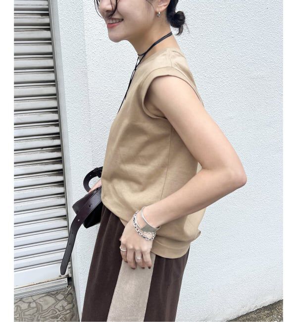 JOURNAL STANDARD「《追加2》汗ジミ防止天竺ノースリーブ」|Tシャツ・カットソー|