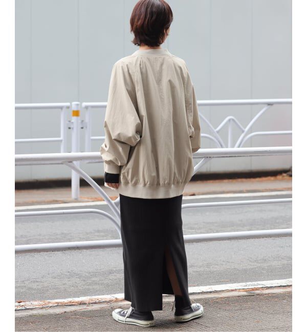 JOURNAL STANDARD relume「ウォッシャブルナイロンダブルジップMA-1」|ブルゾン・スタジャン|