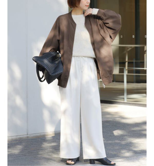 JOURNAL STANDARD relume「ウォッシャブルナイロンダブルジップMA-1」|ブルゾン・スタジャン|