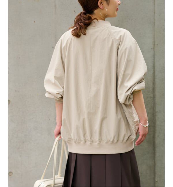 JOURNAL STANDARD relume「ウォッシャブルナイロンダブルジップMA-1」|ブルゾン・スタジャン|