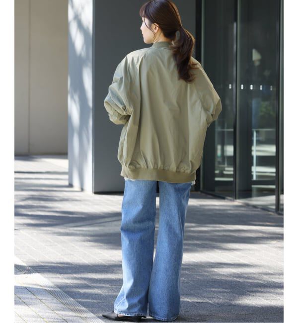 JOURNAL STANDARD relume「ウォッシャブルナイロンダブルジップMA-1」|ブルゾン・スタジャン|