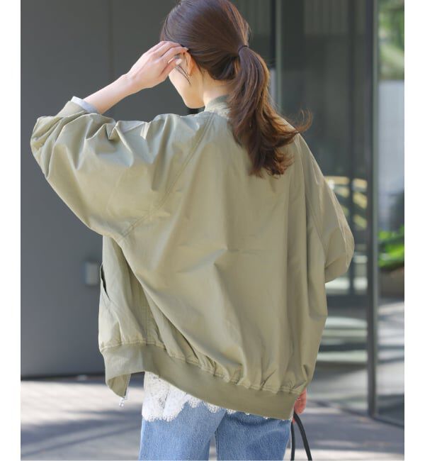 JOURNAL STANDARD relume「ウォッシャブルナイロンダブルジップMA-1」|ブルゾン・スタジャン|