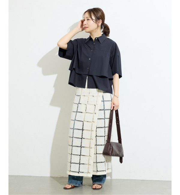 JOURNAL STANDARD「《追加2》レイヤードライクハーフスリーブシャツ」|シャツ・ブラウス|