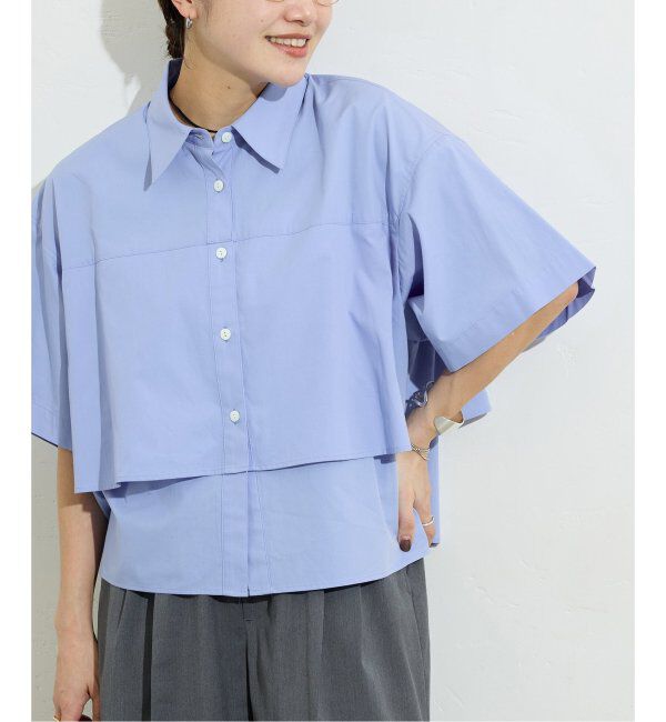 JOURNAL STANDARD「《追加2》レイヤードライクハーフスリーブシャツ」|シャツ・ブラウス|