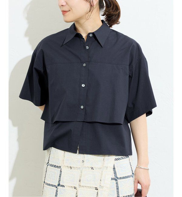 JOURNAL STANDARD「《追加2》レイヤードライクハーフスリーブシャツ」|シャツ・ブラウス|