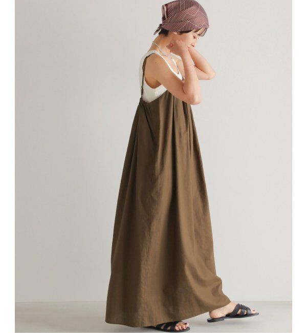 JOURNAL STANDARD relume「リネンコットンタックキャミワンピース」|ワンピース|