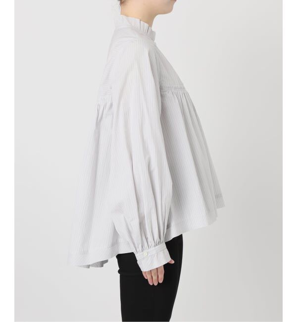 JOURNAL STANDARD「コードストライプ Aライン ブラウス」|シャツ・ブラウス|