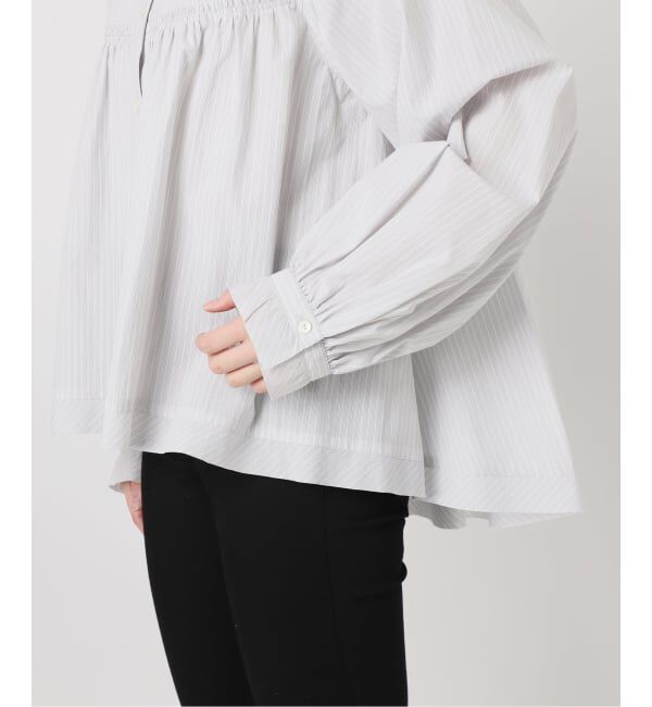 JOURNAL STANDARD「コードストライプ Aライン ブラウス」|シャツ・ブラウス|