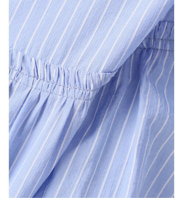 JOURNAL STANDARD「コードストライプ Aライン ブラウス」|シャツ・ブラウス|