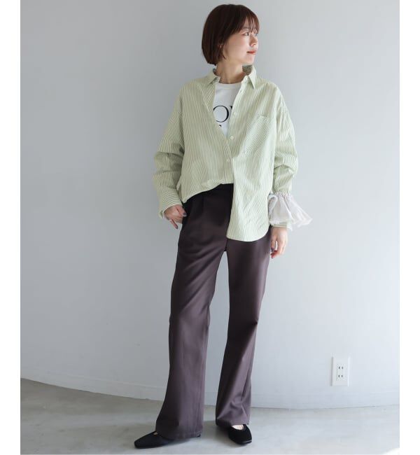 JOURNAL STANDARD relume「ONE DAYロゴストライプシャツ」|シャツ・ブラウス|