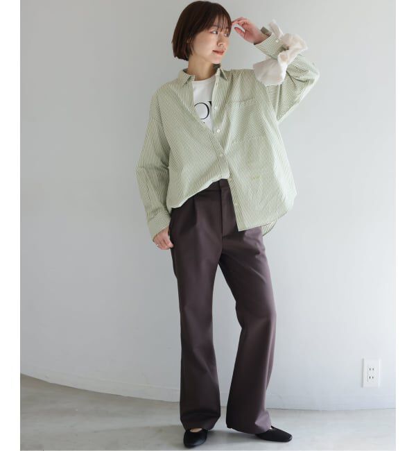 JOURNAL STANDARD relume「ONE DAYロゴストライプシャツ」|シャツ・ブラウス|