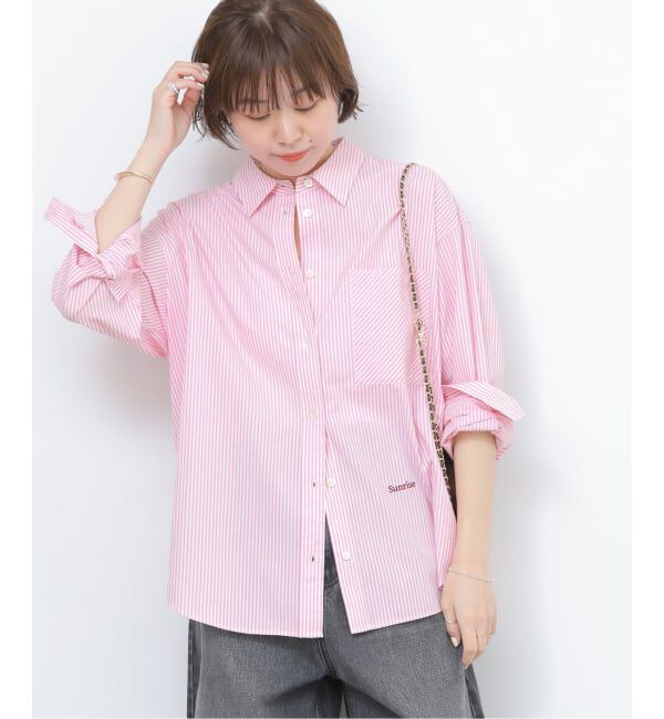JOURNAL STANDARD relume「ONE DAYロゴストライプシャツ」|シャツ・ブラウス|