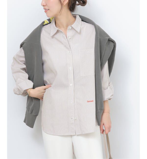JOURNAL STANDARD relume「ONE DAYロゴストライプシャツ」|シャツ・ブラウス|