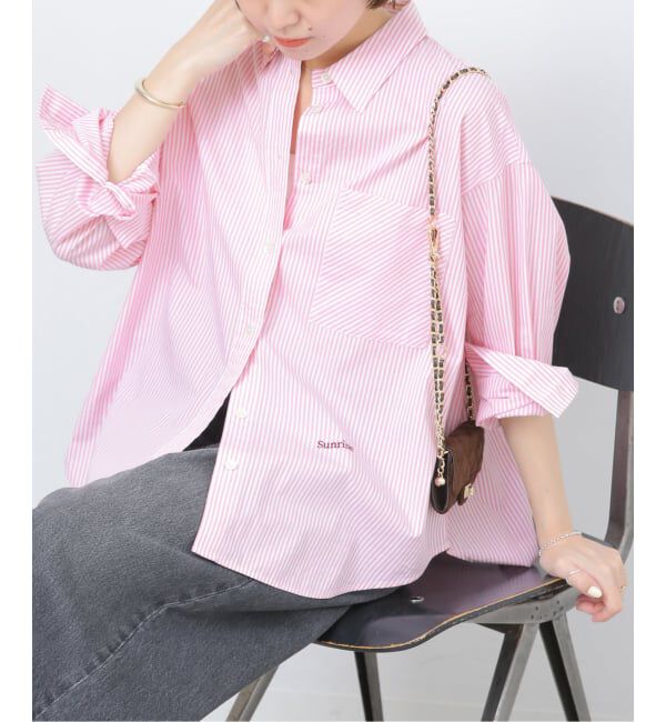 JOURNAL STANDARD relume「ONE DAYロゴストライプシャツ」|シャツ・ブラウス|