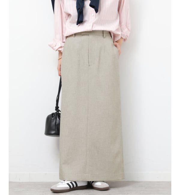 JOURNAL STANDARD relume「［防シワ］メランジドビーIラインスカート」|スカート|