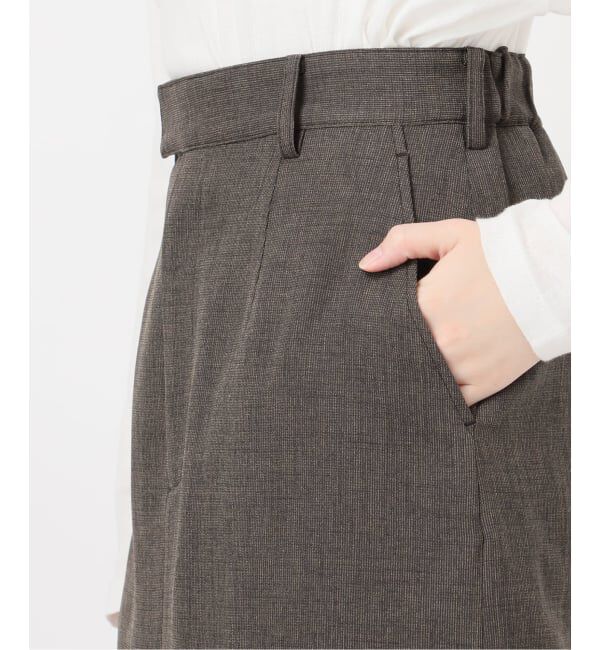 JOURNAL STANDARD relume「［防シワ］メランジドビーIラインスカート」|スカート|