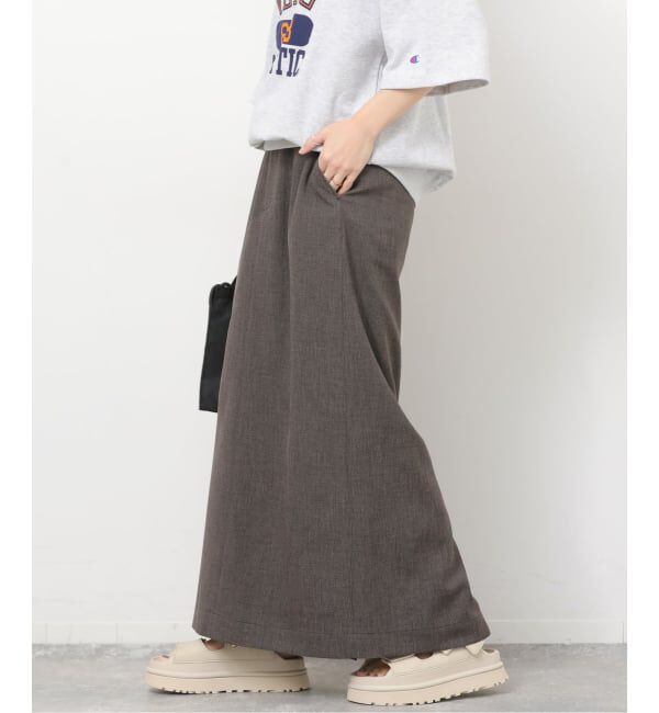 JOURNAL STANDARD relume「［防シワ］メランジドビーIラインスカート」|スカート|