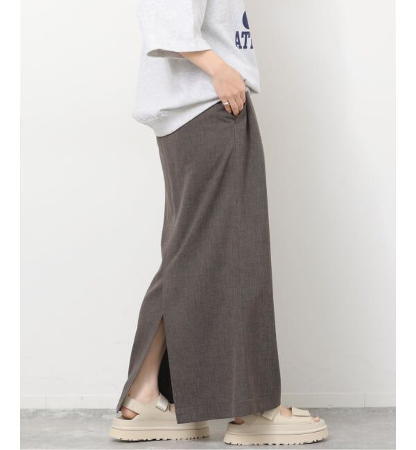 JOURNAL STANDARD relume「［防シワ］メランジドビーIラインスカート」|スカート|