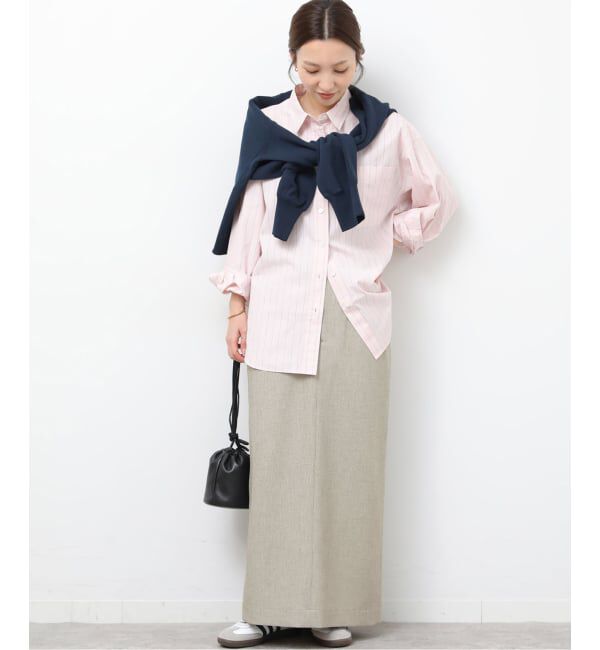 JOURNAL STANDARD relume「［防シワ］メランジドビーIラインスカート」|スカート|