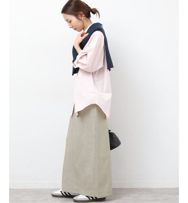 JOURNAL STANDARD relume「［防シワ］メランジドビーIラインスカート」|スカート|
