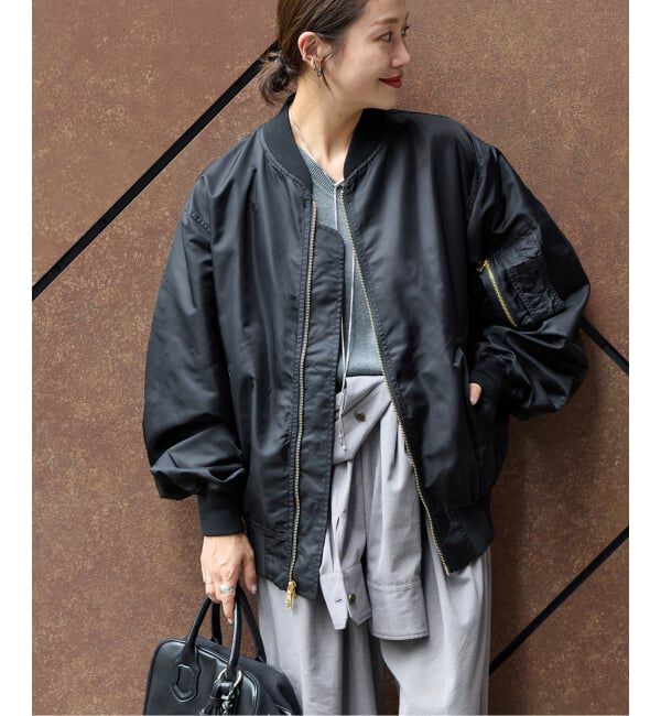 JOURNAL STANDARD「《追加2》【洗える】ダブルジップMA-1」|ブルゾン・スタジャン|