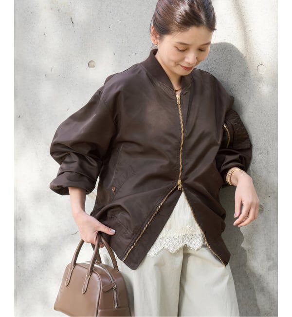 JOURNAL STANDARD「《追加2》【洗える】ダブルジップMA-1」|ブルゾン・スタジャン|