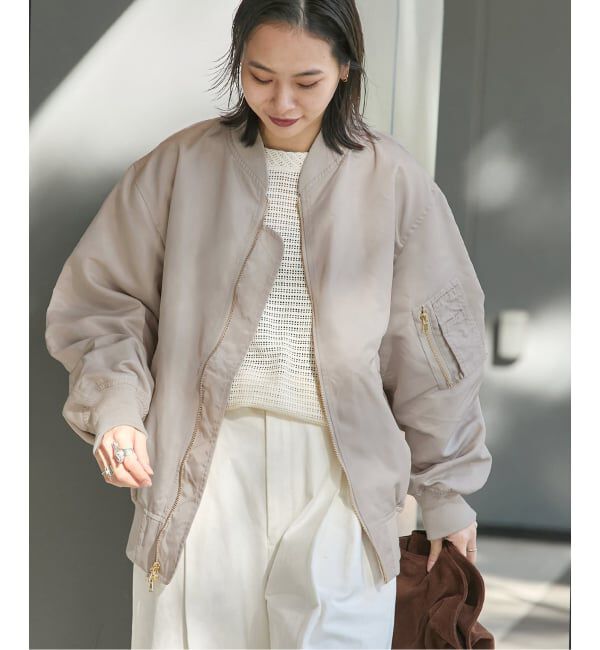 JOURNAL STANDARD「《追加2》【洗える】ダブルジップMA-1」|ブルゾン・スタジャン|