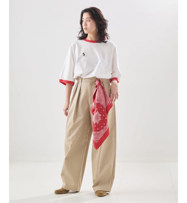 journal standard L'essage「【JANE SMITH/ジェーンスミス】MICKEY RINGER：Tシャツ」|Tシャツ・カットソー|