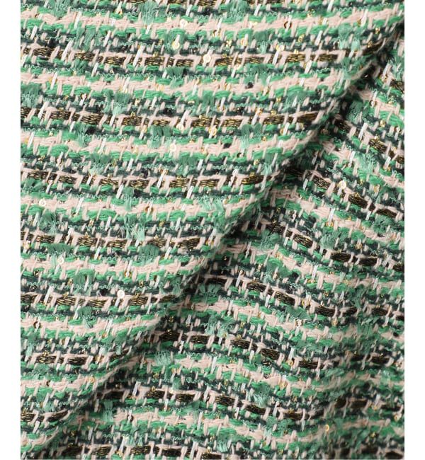 journal standard L'essage「【SP】GIOLICA TWEED ドルマンジャケット 2」|ノーカラージャケット|