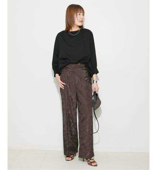 journal standard L'essage「プレーティングJERSEYドルマンプルオーバー」|Tシャツ・カットソー|