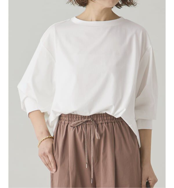 journal standard L'essage「プレーティングJERSEYドルマンプルオーバー」|Tシャツ・カットソー|