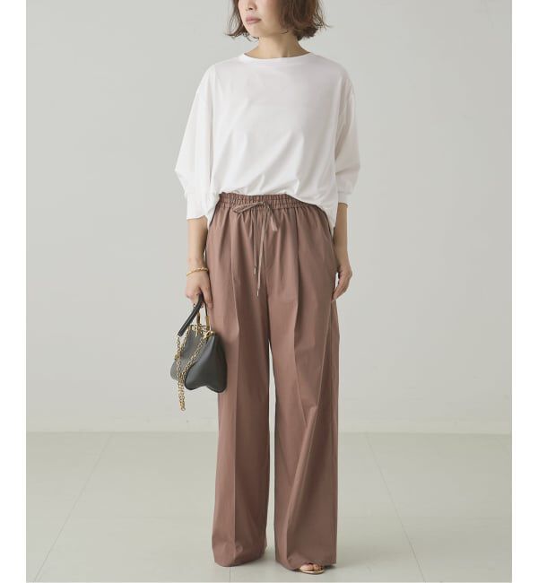 journal standard L'essage「プレーティングJERSEYドルマンプルオーバー」|Tシャツ・カットソー|