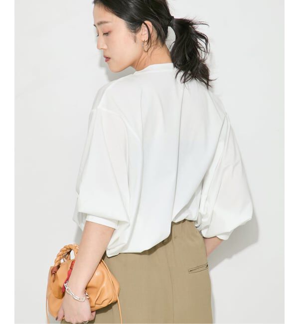 journal standard L'essage「プレーティングJERSEYドルマンプルオーバー」|Tシャツ・カットソー|