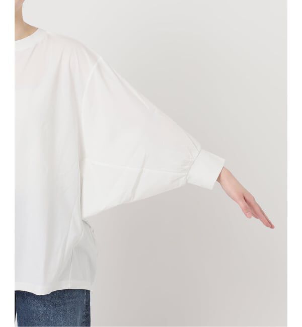 journal standard L'essage「プレーティングJERSEYドルマンプルオーバー」|Tシャツ・カットソー|