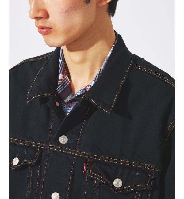 JOURNAL STANDARD「LEVI&rsquo;S(R) / リーバイス(R) タイプ3 トラッカージャケット 後染めカスタム」|デニムジャケット|