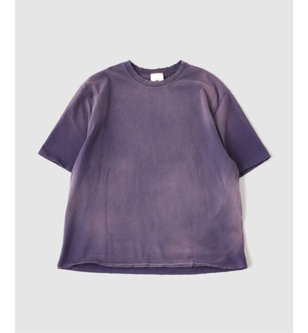 JOURNAL STANDARD「MOOJI MOOJI / ム―ジ ム―ジ OVERSIZE CROP T-SHIRTS AGED」|Tシャツ・カットソー|パープル