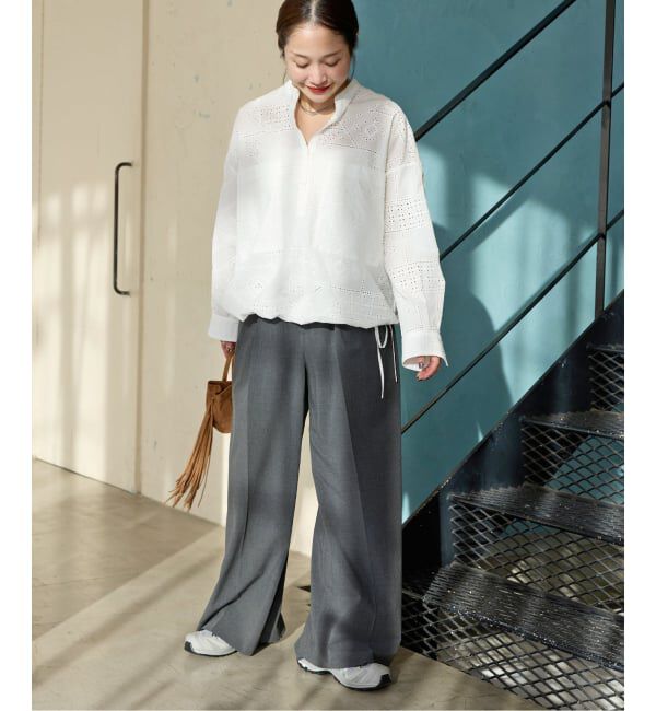 JOURNAL STANDARD「《追加2》コットンキカレーススキッパーシャツ」|シャツ・ブラウス|