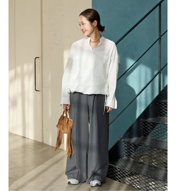 JOURNAL STANDARD「《追加2》コットンキカレーススキッパーシャツ」|シャツ・ブラウス|