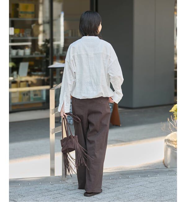 JOURNAL STANDARD「《追加2》コットンキカレーススキッパーシャツ」|シャツ・ブラウス|